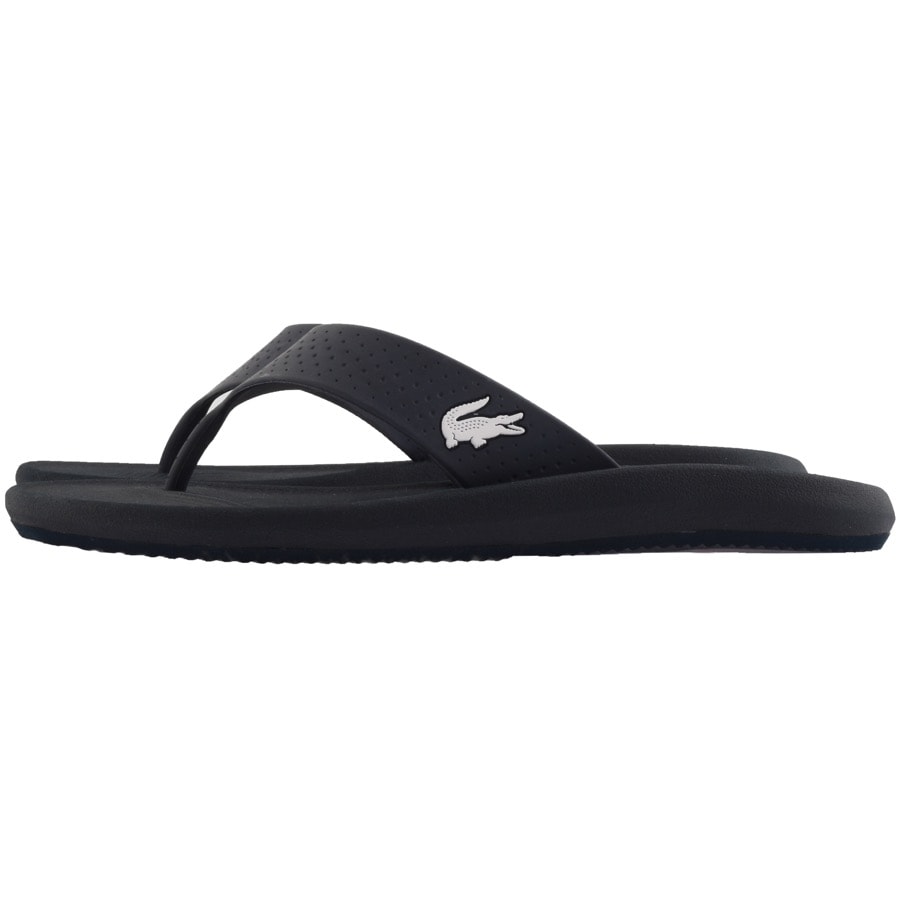 Alternative Image for ProductLacoste Croco Flip Flops Navy2